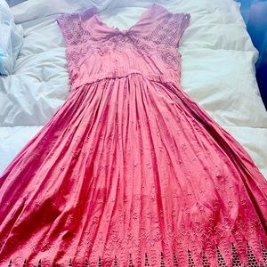 Gorgeous Ulla Johnson embroidery detail dress